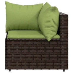 VidaXL Patio Lounge Set Brown And Green -All Patio Furniture GUEST 4de2a26d 00b0 43db 9cfa 04870f678ab1