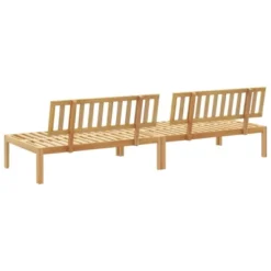 VidaXL Patio Pallet Middle Sofas 2 Pcs - Acacia Wood - Modular Design For Garden/Patio/Terrace - 47.2"x36.2"x27.2" -All Patio Furniture GUEST 4e868947 cbd9 42ac b8f3 a61fbc1ef0c3