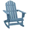 VidaXL Adirondack Rocking Chair Lounge Patio Chair For Garden Solid Wood Fir - Blue -All Patio Furniture GUEST 4fc9b412 5b2d 43b0 90ab 69822cb17993