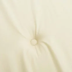 VidaXL Garden Chair Cushions - Set Of 2 - Foam Filled,100% Oxford Polyester Fabric, Cream Color, Secure Tie Strings, Outdoor Use, 15.7"x15.7"x1.2" -All Patio Furniture GUEST 51033f83 7bda 41c5 a60d 690435a1bcde 1