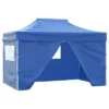 VidaXL Party Tent Steel Blue 600D Oxford Fabric With PVC Coating 10x13 Ft -All Patio Furniture GUEST 51ee87d4 2143 44b0 840a 9c9eb2402957
