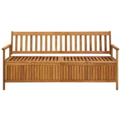 VidaXL Patio Storage Bench 66.9" Solid Acacia Wood -All Patio Furniture GUEST 5203c1fc 404e 4dc8 8a96 f2df113b769f