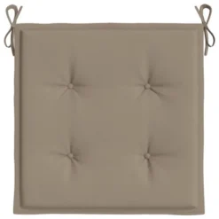 VidaXL Chair Cushion Set Of 4 Taupe Oxford Fabric (100% Polyester) -All Patio Furniture GUEST 535e366e ee87 41a4 ba99 3935f54c7d56