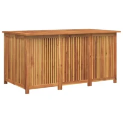 VidaXL Patio Storage Box 59.1"x31.5"x29.5" Solid Wood Acacia -All Patio Furniture GUEST 56c183b3 6e69 4d11 87fc 920256827c91