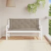 VidaXL Garden Bench Cushions Set In Taupe - Durable Oxford Fabric, Hollow Fiber Filling - 59.1"x19.7"x2.8" For Outdoor/Indoor Use 2 VidaXL Garden Bench Cushions Set In Taupe - Durable Oxford Fabric, Hollow Fiber Filling - 59.1"x19.7"x2.8" For Outdoor/Indoor Use -All Patio Furniture GUEST 580cb2b5 ec2b 40b2 99de f9ec06521dc4