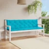 VidaXL Bench Cushion Water Repellent Outdoor Seat Cushion Pad Oxford Fabric - Turquoise 78.7" -All Patio Furniture GUEST 5830cedf 203d 4765 8309 f740be612e07