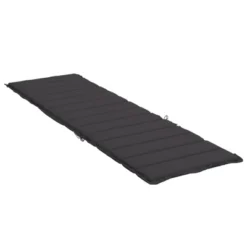 VidaXL Sun Lounger Cushion Black Oxford Fabric, Foam Fiber 78.7 X 27.6 In -All Patio Furniture GUEST 5bceba94 7db6 438a 969a b8b7c15069cf