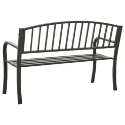 VidaXL Outdoor Patio Bench Garden Park Steel Bench For Outdoor Backyard Steel - Gray 10 VidaXL Outdoor Patio Bench Garden Park Steel Bench For Outdoor Backyard Steel - Gray -All Patio Furniture GUEST 5c0d3903 9005 43b1 a04f 7e5faf171c07