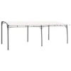 VidaXL Cream Garden Sunshade Awning - 236.2"x118.1"x100.4" Polyester Fabric Canopy, Powder-Coated Steel Frame For Patio, Outdoor -All Patio Furniture GUEST 5c592013 54f4 4449 aec0 6ba475e187dc