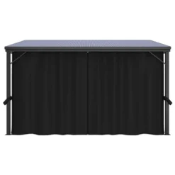VidaXL Gazebo With Curtains - UV-Resistant PVC Roof - Aluminum And Steel Construction - Anthracite - 13.3'x9.6'x8' - Outdoor Event Shelter 14 VidaXL Gazebo With Curtains - UV-Resistant PVC Roof - Aluminum And Steel Construction - Anthracite - 13.3'x9.6'x8' - Outdoor Event Shelter -All Patio Furniture GUEST 5ce5f29d 90cf 45ac 9c63 ea48fac70b0d