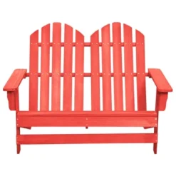 VidaXL 2-Seater Patio Adirondack Chair Outdoor Furniture Seat Solid Wood Fir - Red 13 VidaXL 2-Seater Patio Adirondack Chair Outdoor Furniture Seat Solid Wood Fir - Red -All Patio Furniture GUEST 5deffac0 f18d 4339 abf9 8b309e238faa