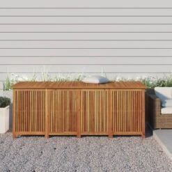 VidaXL Patio Storage Box 78.7"x31.5"x29.5" Solid Wood Acacia -All Patio Furniture GUEST 62a83ed9 9822 44b7 81dd f233764361cf