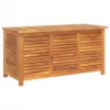 VidaXL Garden Storage Box With Louver 44.5"x19.7"x22" Solid Wood Acacia -All Patio Furniture GUEST 64e743bb c634 438b a469 2948c4fa484f