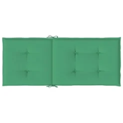 VidaXL Chair Cushion 6 Pcs Outdoor Garden High-Back Chair Cushion Green Fabric - Comfortable Foam Fiber Filling - Non-Slip Design -All Patio Furniture GUEST 66f69cb8 c43a 435c a58f d5dd966c65ee