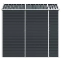 VidaXL Garden Shed Galvanized Steel - Anthracite 75.2 X 84.6 X 78 In -All Patio Furniture GUEST 681dba33 c977 41e9 a107 7cbed596ed9d
