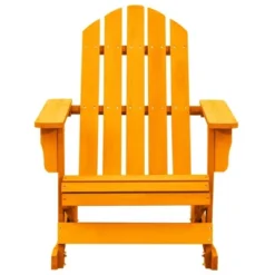 VidaXL Adirondack Rocking Chair Lounge Patio Chair For Garden Solid Wood Fir - Orange -All Patio Furniture GUEST 6b8ebf11 c0ae 4bf5 a4a8 a3d55a05b584