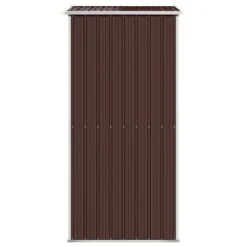 VidaXL Garden Shed Dark Brown Galvanized Steel Large Sliding Components 12 VidaXL Garden Shed Dark Brown Galvanized Steel Large Sliding Components -All Patio Furniture GUEST 6ba9b981 3e94 421a 9db5 7fc51b8a262c