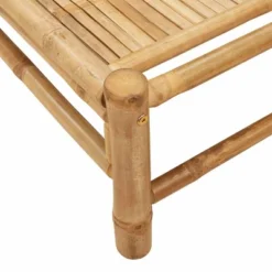 VidaXL Sun Lounger Natural Bamboo Bamboo Adult-size -All Patio Furniture GUEST 6eababda 6aae 48b2 adf5 5faa94133103