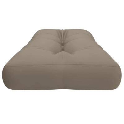 VidaXL Outdoor Pallet Cushion - Taupe, Water-Repellent, Hollow Fiber Filling 47.2"x15.7"x4.7" 7 VidaXL Outdoor Pallet Cushion - Taupe, Water-Repellent, Hollow Fiber Filling 47.2"x15.7"x4.7" - Image 5
