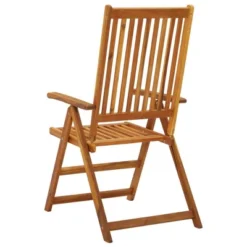 VidaXL Outdoor Recliner Chairs Patio Reclining Lounge Chair Solid Wood Acacia - 3 -All Patio Furniture GUEST 72082147 ce8f 415e a5b8 46ee749335e6