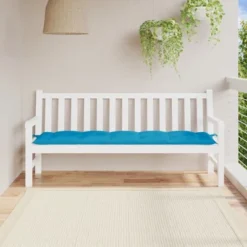 VidaXL Garden Bench Cushion Light Blue Oxford Fabric (100% Polyester)