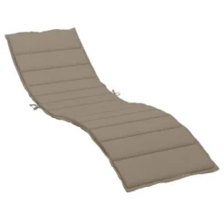 VidaXL Sun Lounger Cushion Taupe Oxford Fabric (100% Polyester) 19 VidaXL Sun Lounger Cushion Taupe Oxford Fabric (100% Polyester) -All Patio Furniture GUEST 75dd2905 0432 4314 826a 700a8fc2fe75