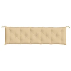 VidaXL Garden Bench Cushion - Melange Beige, Non-Slip Polyester Outdoor Seat Pad For Patio, Garden, Indoor Use - 70.9"x19.7"x2.8" -All Patio Furniture GUEST 76f0246e 1663 401c a1db 917bceca7102
