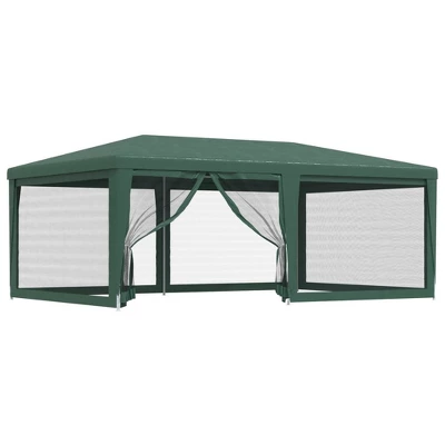 VidaXL Party Tent Green HDPE (high-density Polyethylene) With Coating 9 VidaXL Party Tent Green HDPE (high-density Polyethylene) With Coating - Image 7