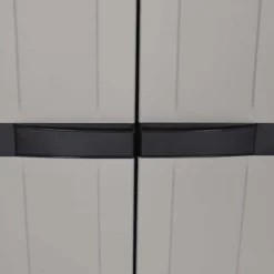 VidaXL Outdoor Storage Cabinet Grey And Black Polypropylene Medium -All Patio Furniture GUEST 7a65afd1 19a3 40aa 86c8 765ba1793b84