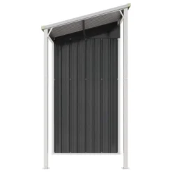 VidaXL Garden Shed With Extended Roof Outdoor Backyard Storage House Steel - Anthracite -All Patio Furniture GUEST 7a98256b 9efa 4ba4 a044 3b2c9f05971b