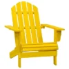 VidaXL Adirondack Chair Lounge Patio Lawn Chair For Garden Solid Wood Fir - Yellow -All Patio Furniture GUEST 7b43ba70 57a6 4465 8de9 e9993c5f2e93