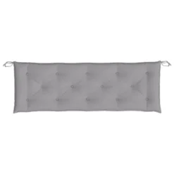 VidaXL Bench Cushion Outdoor Water Repellent Bench Cushion Pad Oxford Fabric - Gray 59.1" X 19.7" X 2.8" -All Patio Furniture GUEST 7c3709f7 45b7 4ef5 bda9 608d5ace0c9b
