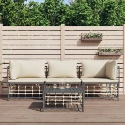 VidaXL Garden Lounge Set Gray