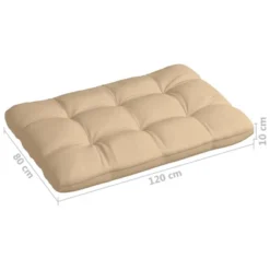 VidaXL Sofa Cushion Set Of 7 Beige Fabric (100% Polyester) -All Patio Furniture GUEST 7f2f1019 99d7 4d44 aace 84d4732a5bde