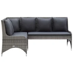 VidaXL Garden Sofa Set Of 2 Grey -All Patio Furniture GUEST 820d8c8a eedb 4509 87b7 91e10694b5d0
