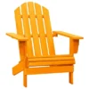 VidaXL Adirondack Chair Lounge Patio Lawn Chair For Garden Solid Wood Fir - Orange -All Patio Furniture GUEST 82cd4a81 07c3 497c a89e d5e0a1bdc4fd