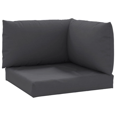 VidaXL Chair Cushion Water Repellent Pallet Cushion Seat Pad Oxford Fabric - Anthracite Corner Sofa 12 VidaXL Chair Cushion Water Repellent Pallet Cushion Seat Pad Oxford Fabric - Anthracite Corner Sofa - Image 10