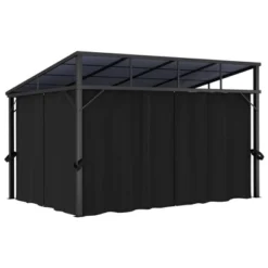 VidaXL Gazebo With Curtains - UV-Resistant PVC Roof - Aluminum And Steel Construction - Anthracite - 13.3'x9.6'x8' - Outdoor Event Shelter 18 VidaXL Gazebo With Curtains - UV-Resistant PVC Roof - Aluminum And Steel Construction - Anthracite - 13.3'x9.6'x8' - Outdoor Event Shelter -All Patio Furniture GUEST 83a490c4 a406 483f a045 87be6aa9e854