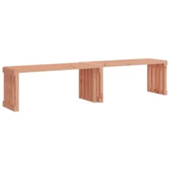 VidaXL Extendable Patio Bench In Natural Douglas Brown - Solid Wood Outdoor Seating For Garden, Terrace, Porch, Or Backyard -All Patio Furniture GUEST 83f51860 cc93 48b9 84f5 32712d6ce7d7