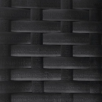 VidaXL - Modern Black Poly Rattan Patio Reclining Chair With Cushions - Adjustable Outdoor Garden Lounge Chair With Comfortable Armrests And Backrest. 9 VidaXL - Modern Black Poly Rattan Patio Reclining Chair With Cushions - Adjustable Outdoor Garden Lounge Chair With Comfortable Armrests And Backrest. - Image 7