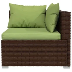 VidaXL Garden Lounge Set Brown, Green 18 VidaXL Garden Lounge Set Brown, Green -All Patio Furniture GUEST 86568294 e40c 468e 9e73 756d5d8fbd3e
