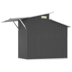 VidaXL Storage Shed Outdoor Garden Shed For Furniture Storage Galvanized Steel - Anthracite -All Patio Furniture GUEST 877a4eff b428 458b a2b9 3e6cfc7d387d