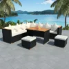 VidaXL Patio Furniture Set Set Of 7 Black And Cream -All Patio Furniture GUEST 888b6889 27ee 49ef be44 c3b102f63e66