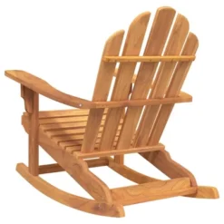 VidaXL Garden Adirondack Rocking Chair Set Of 2 Natural Teak - 2 -All Patio Furniture GUEST 8c6510dd 5115 44bf 966d c4719f40ded4