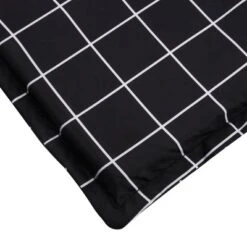 VidaXL Sun Lounger Cushion Black Check Pattern -All Patio Furniture GUEST 8dfd46ab 269e 416a 813a 4afaa268f3e2