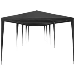 'vidaXL Anthracite Partytent - UV And Water-Resistant Polyethylene Outdoor Canopy With Rust-Resistant Steel Frame -All Patio Furniture GUEST 8e299a19 baa2 463e 833b 1c40d233fb5f