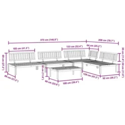 VidaXL Pallet Sofa Set Natural Wood Solid Acacia Wood 5 Piece Set 16 VidaXL Pallet Sofa Set Natural Wood Solid Acacia Wood 5 Piece Set -All Patio Furniture GUEST 90982bd7 aebf 4177 a4a5 d5709289ff24