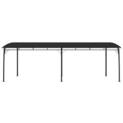 VidaXL Garden Sunshade Awning - Anthracite, Polyester Canopy, Powder-Coated Steel Frame, 236.2"x118.1"x100.4" For Patio And Backyard Shade -All Patio Furniture GUEST 935de8d4 aa4f 40ca 9017 856b82469f0d