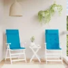 VidaXL Chair Cushion Outdoor High Back Chair Cushion Seat Pad Oxford Fabric - Light Blue 2-Pack 2 VidaXL Chair Cushion Outdoor High Back Chair Cushion Seat Pad Oxford Fabric - Light Blue 2-Pack -All Patio Furniture GUEST 96cc5e85 24ce 4931 a47a 154acd4de3a5