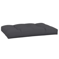VidaXL Chair Cushion Outdoor Patio Pallet Seat Cushion Sofa Chair Pad Fabric - Anthracite 47.2" X 31.5" X 4.7" -All Patio Furniture GUEST 987a7d42 5b19 4a4c b63a 0e703a7de83b